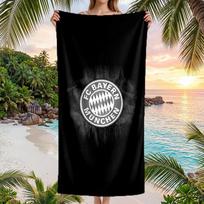Bayern München paplūdimio rankšluostis Minkštas mikropluošto vasaros rankšluostis Greitai džiūstantis sugeriantis rankšluostis paplūdimiui, baseinui, kelionėms 70cmx140cm(27x55inch)