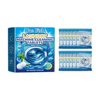 Washing Machine Cleaning Effervescent Tablets, Powerful Removal, Cleaning Effervescent Tablets, Powerful Cleaning Tablets One Size mėlyna