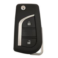 Keyless Entry Remote Control Car for Key Fob BA2TA 433MHz H (8A) Chip 89070-0KB40 for Cross 2015+ 1 white