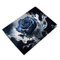 3D Rose Floor Mat Flower Pattern Non-Slip Bath Mat Realistic Rose And Butterflies Bathroom Rug for Entrance Bedroom Living Room 40x60cm B gray