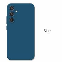 56 36 26 16 Matinis dėklas Samsung Galaxy A06 A16 A26 A36 A56 A07 A17 Telefonui Dangtelis Funda TPU Dėklai Atsparus smūgiams Skysto silikono Dangtelis For Samsung A16 black