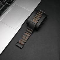 26mm Titanium Rubber Strap for Garmin Watch Enduro 3 2 Fenix 8 7X Pro 51mm Fenix 6X Men Metal Wrist Band for Garmin Tactix 7 Pro 26mm white