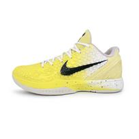 Nike Zoom Kobe 6 Basketball Shoes Men's Low Top Yellow/White/Black FQ3546-100(Team1076-) 41 yellow