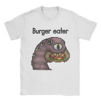 Terraria Game 100% Cotton T-Shirt For Male Summer  Vintage T-Shirts Round Neck Novelty Tees Oversize Pattern Tops XXL balta
