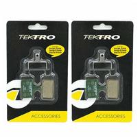 Tektro Organic Compound Disc Brake Pads 2 STB1788 E10.11 Auriga, Draco, Orion, Pack, gray