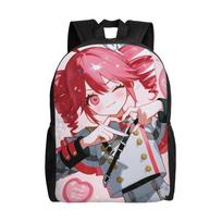 Kasane Teto Anime Vocaloid Mergaitė Šauni Kuprinė Sportinė Studentui Žygiams Kelionė Dieninė Kuprinė Vyrams Moterims Kolegijos Peties Krepšys pink