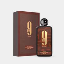 AFNAN 9pm Kvepalai vyrams ir moterims, Metalinis dangtelis rudas, Arabiški Artimųjų Rytų Dubajaus kvapas, Ilgai išliekantis aromatas, Gaivios medienos natos mažiau