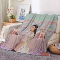 M-Melanie M-Martinez Dainininkė Antklodė Šilta Ir Minkšta Tinka Miegamajam Svetainei Sofa-lova Biurui Kelionėms Stovyklavimui 30x40in gray