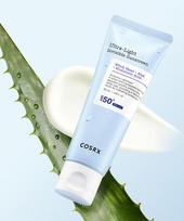 Cosrx Ypač lengvas nematomas apsauginis serumas nuo saulės 50ml Spf50+ Pa++++ NONE white