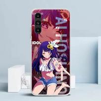 Japan Anime Oshi No Ko Phone Case For Samsung Galaxy A17 A37 A57 A16 A15 A14 A13 A56 A55 A54 A53 A36 A35 A34 A33 A26 A25 A24 A23 Samsung A16 brown