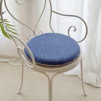 Memory Foam Seat Cushion for Long Sitting - Office, Student, Dining Chair Comfort Diameter 30cm, Thickness 3cm gray