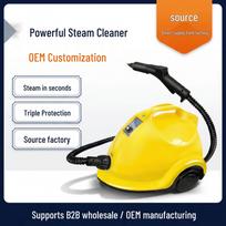 Instant Heat Steam Cleaner for Home & Commercial Use - Sterilizes, Disinfects, and Cleans High-Temperature Surfaces Effortlessly. QS-2000 Standard yellow