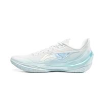 Li Ning Liren 5 V2 Karvės skaldyta oda Žemi krepšinio batai Vyriški Balti Mėlyni ABAV059-14 43.5 mėlyna