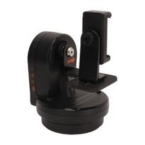 Electronic Camera Tripod Head 2.4G Wireless Remote Control 360° Rotating Panoramic PTZ Universal for Phone Camera black