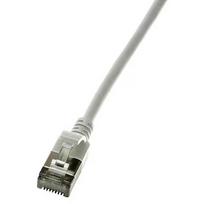 Logilink Kabel LAN U/FTP (Patchkabel) SLIM CAT6 0,3m grey CQ9012S