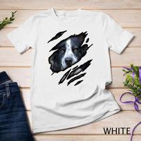 Border Collie in me design, Dogdesign, Pedigree Dog Unisex T-shirt L black
