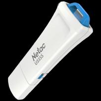 Netac U335S USB 3.0 Flash Drive with Write Protection Switch white