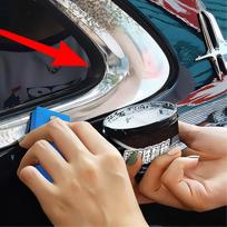 43g Universal Car Chrome Restoration Polish Metal Shine Renovation Compound for Car Door Handles Windows and Trim Removes Rust 50 ML white