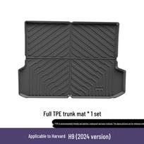 2024 Haval H9 TPE 3D All-Weather Floor & Trunk Mats black