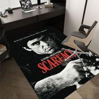 1 vnt. Scarface biuro kilimėlis kėdei Minkštas, patogus, visų sezonų, puikiai tinka namų, miegamojo ar biuro dekoravimui, puiki dovana 60cm by 90cm gray