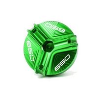 For Kawasaki Z650 Ninja 650 VERSYS 650 Z 650 Motorcycle Accessories Rear Front Brake Fluid Covers Oil Filler Cap Switch Button green