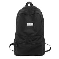 Schoolbag Large capacity schoolbag Women's Japanese casual backpack Solid color Junior high school college student backpack Simple commuting violetinė