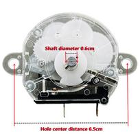 1Pcs Dryer Timer Timing Switch For Dyer Washing Machine Dfj-A 180 Minutes 250V/15A gray