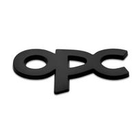3D Metalo OPC LINE Emblema Automobilio Šoninio Sparno Galinio Dangčio Lipdukas Opel Astra H G J Ženklelis Mokka Zafira Corsa Vectra C D Antara Sx0 juoda