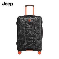 JEEP PP51X04205 Multifunctional Hard-Shell Trolley Luggage gray