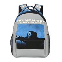 Singer Billie Eilish Same Style Backpacks Boys Girls Bookbag Students School Bags Cartoon Rucksack Shoulder Bag Large Capacity One Size