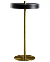 LED stalinė lempa EVENLODE su reguliatoriumi, metalinė, juoda