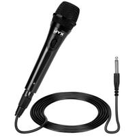 Dynamic Wired Microphone, 6.35mm Cardioid Karaoke Mic for Professional Setting, Handheld Vocal Microphone for Karaoke Machine