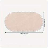 58cmx30cm4.5mm Baby cradle wooden bottom Plywood crochet base Moses basket wood bottom for crochet 4.5mm white