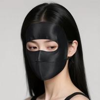 Fashion 100% Silk Summer Sunscreen Mask Breathable UPF50+ UV Protection Mask Skin-friendly Smooth Face Mask for Women juoda