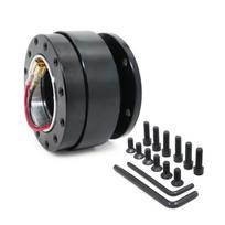Naujas juodas vairas su atsegimu, greito atjungimo stebulės adapteris, Boss komplektas, 8 spalvos, Mo Automobilių Aksesuarai With MOMO TITANIUM gray