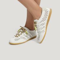 Adidas Originals Gazelle German Army Trainers Women's Low Top Jade Whi 38.5 brown