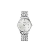 Longines Master Collection Automatinis Mechaninis Ciferblatas Atsparus Vandeniui Datos Rodymas Laikrodis Vyriški laikrodžiai Sidabrinis L4.860.4.72.6 Silver Dial white