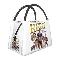 Reece Walsh Collage 2.0 Insulated Lunch Bag for Women Picnic Storage Food Boxes Container Cooler Thermal Lunch Box Tote One Size black