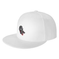 Fashion Rocket City Trash Pandas A  Flat Brim Sun Hat  Cap Hats For Unisex Adjustable white