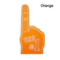 1Pcs Foam Cheering Hand EVA Foam Gloves Universal Giant Foam Finger  Cheer Props Sports Accessories orange