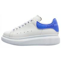 Alexander McQueen Oversized Shoes 'Cream White Electric Blue' Women's 718157WICGK8870 35.5 white