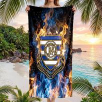 Queens Park Rangers Football Beach Towel Soft Microfiber Summer Towel Quick Dry Absorbent Towel for Beach Swimming Pool Travel 70cmx140cm(27x55inch)