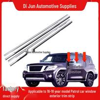 10-20 Year Nissan Patrol Y62 Window Glass Trim & Door Water Sealing Strip Left Front Door