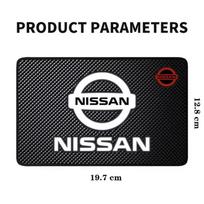 yxkpz10 1 vnt. Automobilio prietaisų skydelio lipnus neslystantis PVC kilimėlis Silikoninis neslystantis laikymo kilimėlis Nissan X-trail Qashqai Juke Sentra Patrol Navara