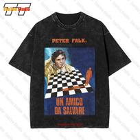 Columbo A Friend In Deed Italian Promo Un Amico Da Vintage Oversized TShirt Tee FGC S įvairiaspalvis