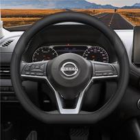 Nissan Steering Wheel Cover: Fits 14th Gen Sylphy, Classic, Teana, Qashqai, X-Trail, Sunny; Universal for all seasons.