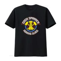 COCK SPARRER Working Class T Shirt Punk Rock Oi Design with Gear Hammer Motif Since 1972 Rare M L black
