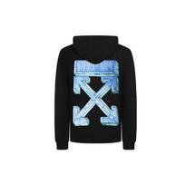 OFF-WHITE Marker Over Hoodie OMBB037E20FLE0021045 XXL juoda