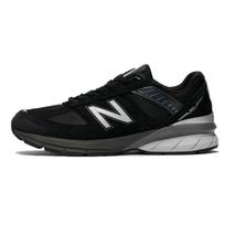 New Balance Nb 990 V5 Retro Audinys Oda Amortizacija Patvarūs Žemi Bėgimo Bateliai Vyriškas sportbačio modelis Juodas M990BK5(2E) 40 black
