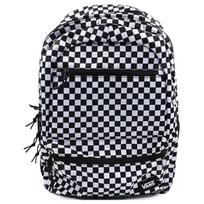 Vans Fashion Versatile Portable Large Capacity Polyester Backpack Unisex Backpack Black White VN000GRXDWW Black & White gray